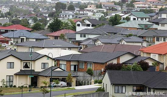 新西兰全国住宅价值接近1万亿纽币 核心城市房价涨势强过奥克兰
