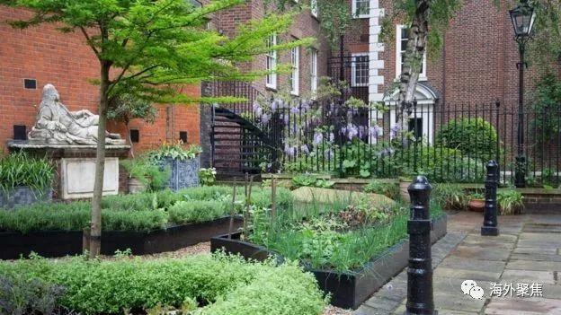 图辑：探秘伦敦特色私家花园