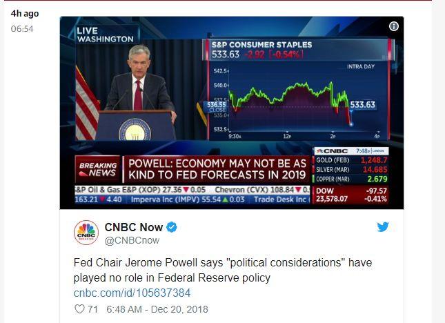刚刚，美联储加息，澳元大跌，全球股市瞬间崩溃，特朗普多次警告无效！