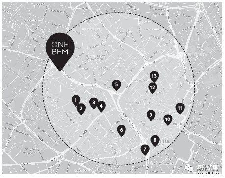 英国伯明翰现代精品住宅ONE BHM 英国伯明翰现代精品住宅ONE BHM