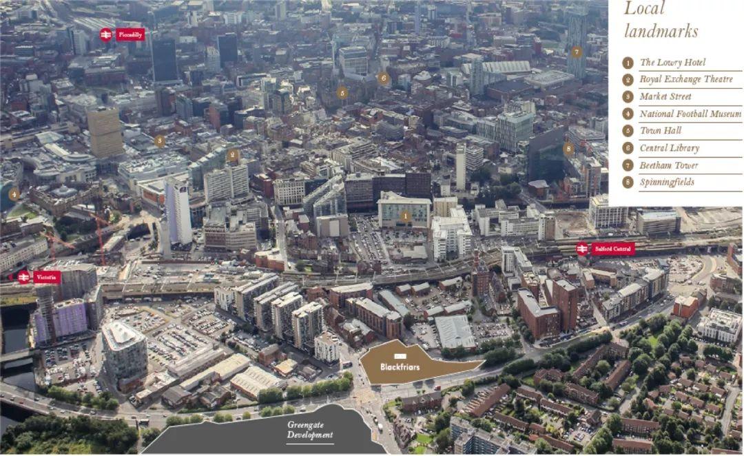 英国曼城未来新的城市中心——Blackfriars 英国曼城未来新的城市中心——Blackfriars
