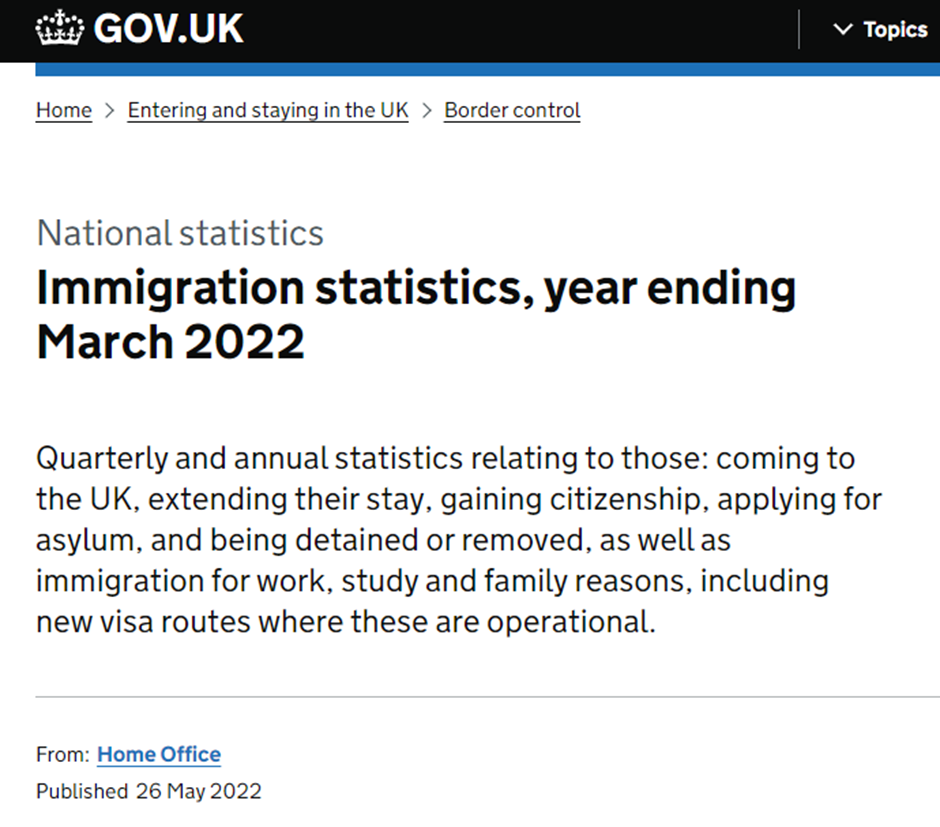 英国移民 | 英国移民局发放百万份签证，中国公民获签总数位列第一！工签数量翻倍！